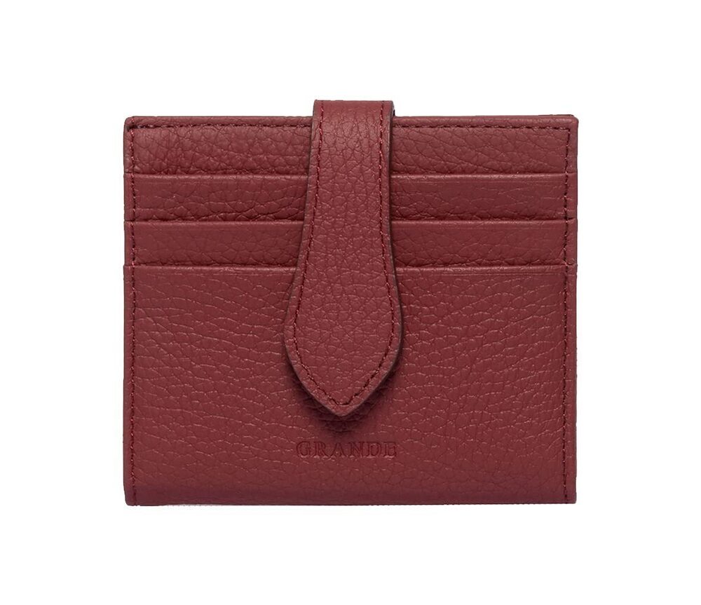 9403 3803 Leather Card Holder and Slim Minimalist Card Case Small Snap